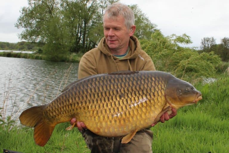 Gary Watton with a common carp weighing 41 lb 7 oz
